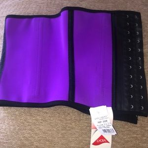 Brand New Ann Chery Lycra Purple waist trainer